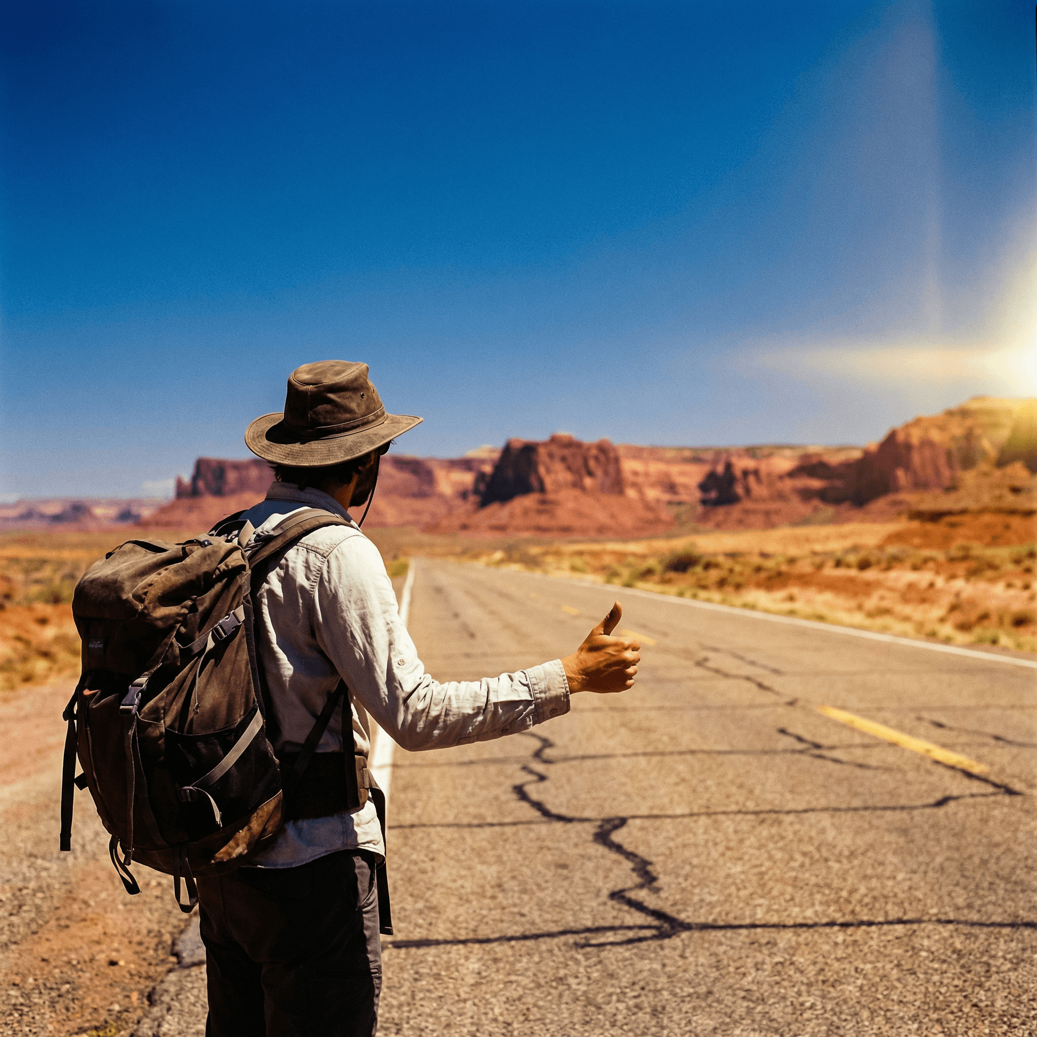 Nano Banana Pro — Hitchhiker